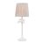 Laura Ashley Eleni Table Lamp Matt White with Shade