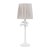 Laura Ashley Eleni Table Lamp Matt White with Shade
