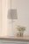 Laura Ashley Eleni Table Lamp Matt White with Shade