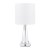 Laura Ashley Blake Table Lamp Polished Chrome and Crystal with Shade LED
