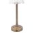 Laura Ashley Callaghan Table Lamp Matt Antique Brass and Ribbed Glass LED