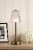 Laura Ashley Callaghan Table Lamp Matt Antique Brass and Ribbed Glass LED