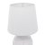 Laura Ashley Redhall Table Lamp White Ceramic and Polished Chrome with Shade