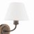 Laura Ashley Denston Wall Light Antique Bronze with Shade