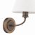 Laura Ashley Denston Wall Light Antique Bronze with Shade