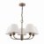 Laura Ashley Denston 5 Light Pendant Antique Bronze with Shade