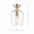 Laura Ashley Ockley Semi-Flush Antique Brass and Champagne Glass
