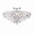 Laura Ashley Vienna 3 Light Semi-Flush Polished Chrome and Crystal