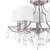 Laura Ashley Enstone 5 Light Semi-Flush Polished Nickel and Crystal with Shade