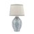 Laura Ashley Stannard Table Lamp Blue Ceramic with Shade