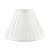 Laura Ashley Fenn Silk Empire Drum Shade White 25cm/10 inch