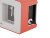 Present Time Karlsson Wall/Table Clock Funky Flip - Red