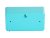 Karlsson Present Time Wall/Table Clock Funky Flip - Turquoise Blue
