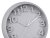 Present Time Karlsson Wall Clock Elevated Classic Numbers - Warm Grey