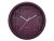 Present Time Karlsson Wall Clock Elevated Classic Numbers - Dark Mauve