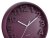 Present Time Karlsson Wall Clock Elevated Classic Numbers - Dark Mauve