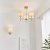 Brio 3 Light Semi Flush Ceiling Light