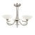 Cagney 3light Semi Flush ceiling light