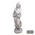 Solstice Sculptures Wilma in Winter 84cm in White Stone Effect