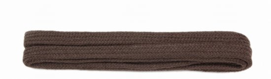 Shoe-String Brown Flat Shoe Laces - 75mm