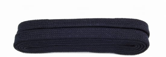 Shoe-String Navy Blue 100cm Flat laces