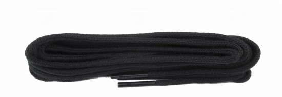 Shoe-String Black 75cm Round Laces 2mm