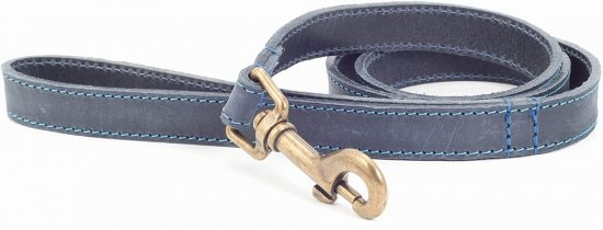 Ancol Timberwolf Leather Dog Lead - 60cm