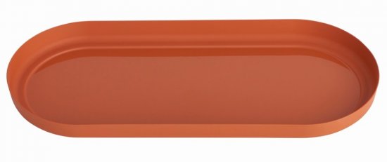 Clever Pots Plant Pot Tray Trough Terracotta - 60cm