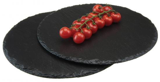 Apollo Housewares Slate Round Placemat Set of 2