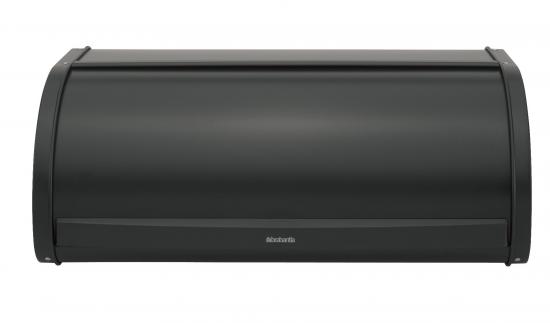 Brabantia Roll Top Bread Bin in Matt Black