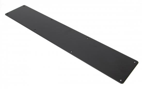 Black 780mm x 150mm Kick Plate