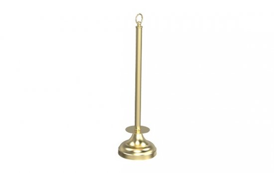 Miller Classic Paper Roll Holder - Brushed Brass