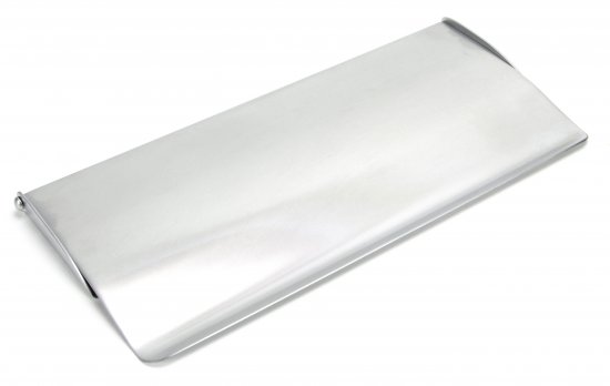 Satin Chrome Small Letter Plate Cover