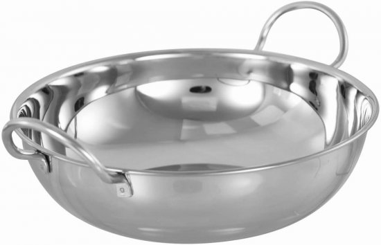 Buckingham Stainless Steel Balti Dish