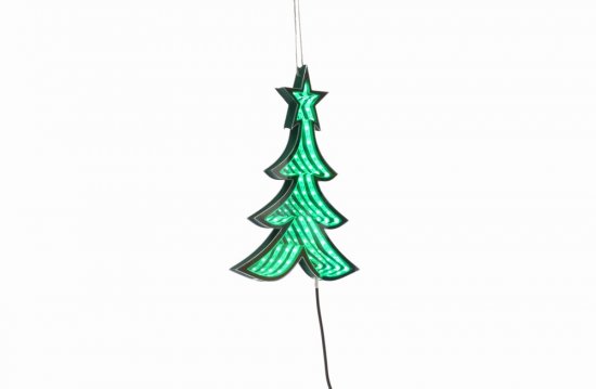 Jingles Infinity Light 30cm Tree - Green