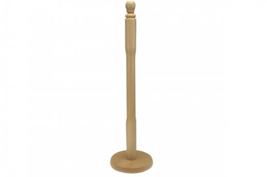 Apollo Housewares Toilet Roll Spike Beech 50cm