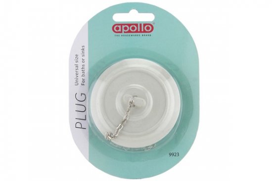 Apollo Housewares Universal Sink And Bath Plug