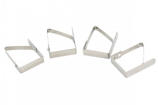 Apollo Housewares Tablecloth Clips Pk4