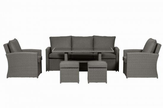 Paris 7 Seater Deluxe Sofa Dining Set