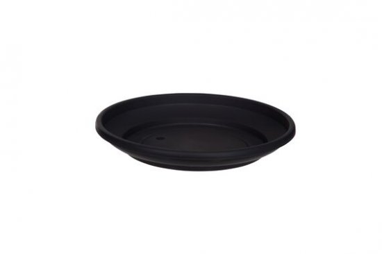 Whitefurze 27cm Saucer - Black