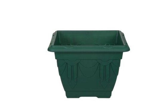 Whitefurze 30cm Green Venetian Square Planter