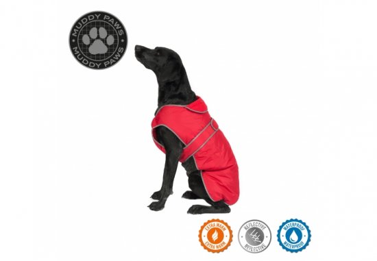 Ancol Stormguard Dog Coat - Red Small/Medium