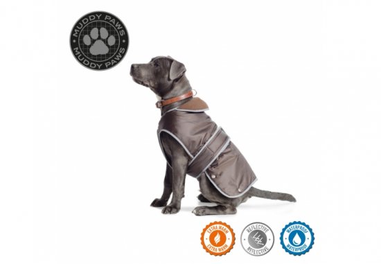 Ancol Stormguard Dog Coat Chocolate - S/M