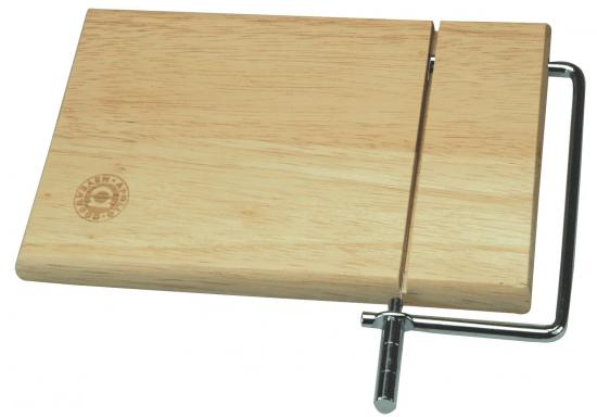 Apollo Housewares Rubberwood Cheese Board With Wire