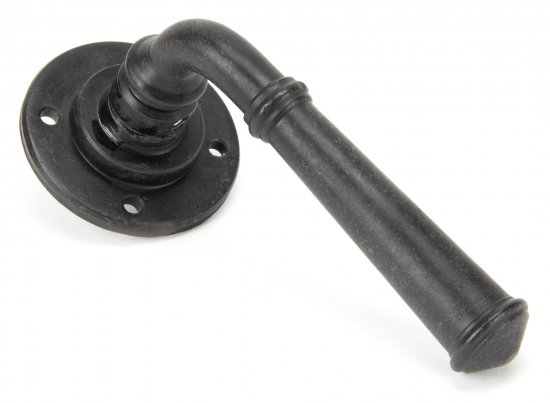 External Beeswax Regency Lever on Rose Set