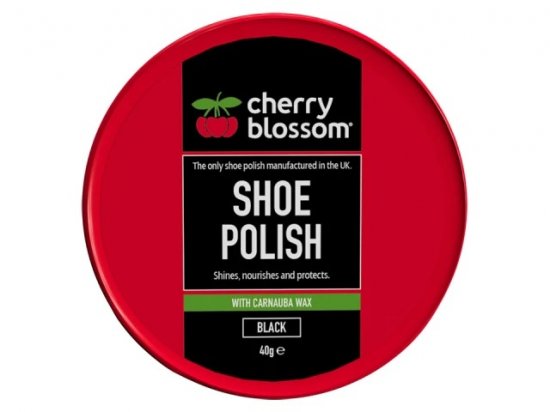 Cherry Blossom Shoe Polish 40g - Black