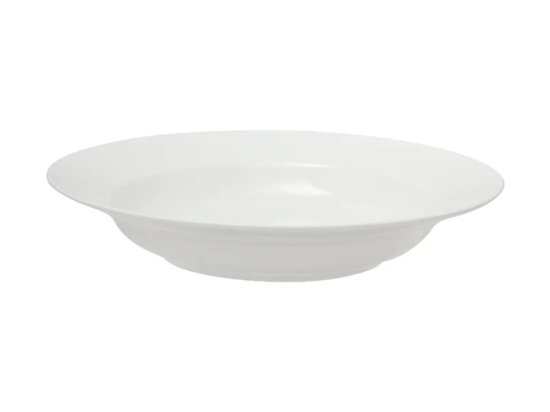 Maxwell & Williams White Basics Rim Soup Bowl 23cm