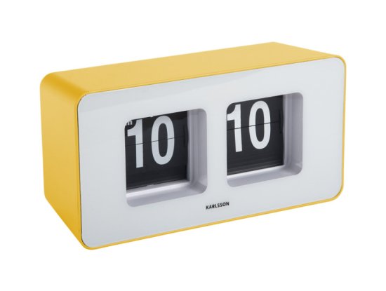 Present Time Karlsson Wall/Table Clock Funky Flip