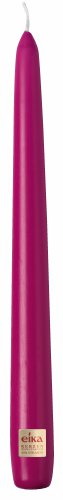 bolsius tapered candle - fuchsia