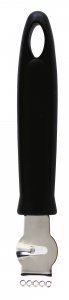 KitchenCraft Black Handled Stainless Steel Bladed Zester